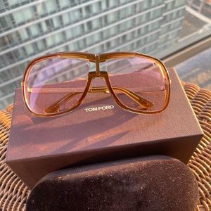 Tom Ford Mens Caine Sunglasses 62mm